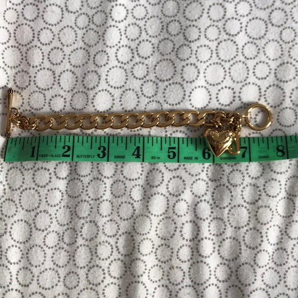 Juicy Couture Gold Heart Starter Bracelet - Picture 9 of 9